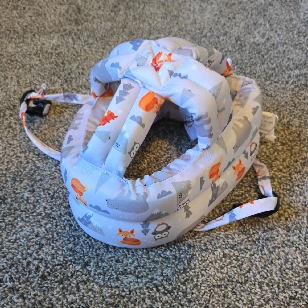Kids Protective Helmet with Fox Print